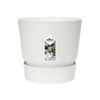 Pot Elho Greenville Rond Blanc - D18 x H17 - GREEN OASIS - SHOP Plantes vertes originales livrées à votre domicile