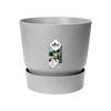 Pot Elho Greenville rond Gris - D24 x H23 - GREEN OASIS - SHOP