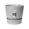 Pot Elho Greenville rond Gris - D24 x H23 - GREEN OASIS - SHOP