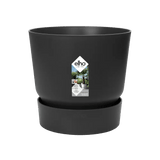 Pot Elho Greenville Rond Noir - D39 x H37 - GREEN OASIS - SHOP