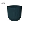 Pot Elho Vibes Fold rond Bleu - D30 x H27 - GREEN OASIS - SHOP