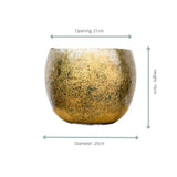 Pot Ellen Brass - 25x19 Everspring