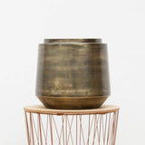 Pot Indigo Vintage Or D33 x H31 - GREEN OASIS - SHOP